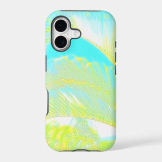 Capa artística de aquarela de palmeira para iphone