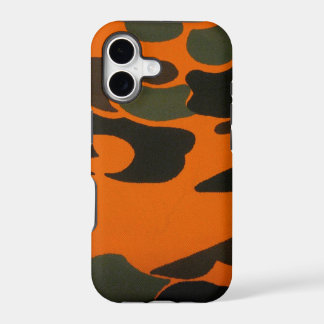 Capa camuflada laranja para iPhone 5