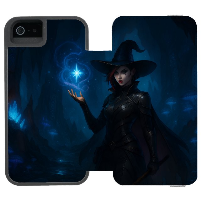Capa Carteira Para iPhone, Incipio A Bruxa de VEKAR'NOCT (Fólio aberto)