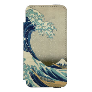 Capa Carteira Incipio Watson™ Para iPhone 5 A grande onda fora de Kanagawa