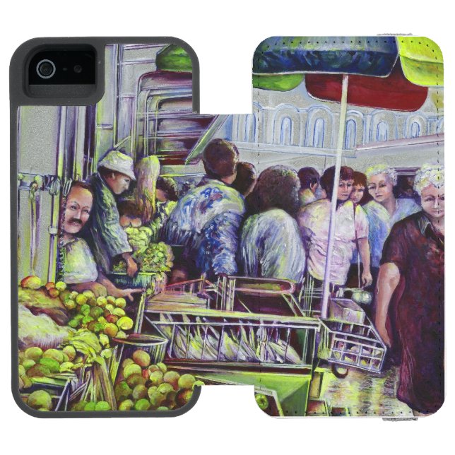 Capa Carteira Para iPhone, Incipio A Pizza de Maçã requer Maçãs (Fólio aberto)