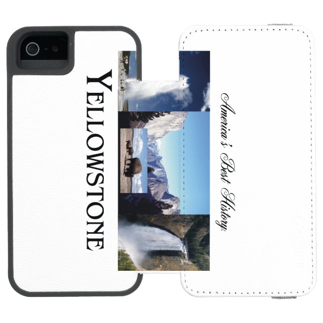 Capa Carteira Para iPhone, Incipio ABH Yellowstone (Fólio aberto)