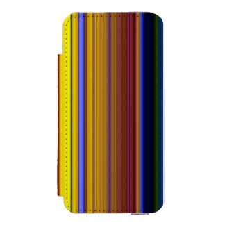 Capa Carteira Incipio Watson™ Para iPhone 5 Abstract Stripes Design 1