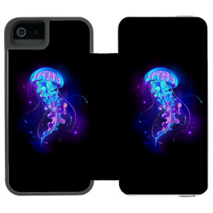 Capa Carteira Incipio Watson™ Para iPhone 5 Água-viva brilhante a cores