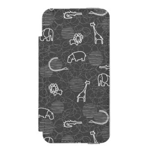 Capa Carteira Incipio Watson™ Para iPhone 5 animais 5 do safari