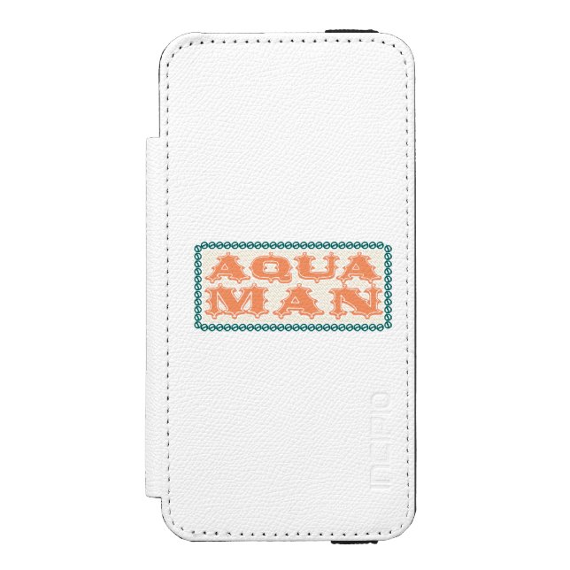 Capa Carteira Para iPhone, Incipio Aquaman, é hora do show! Cartas (Frente do fólio)