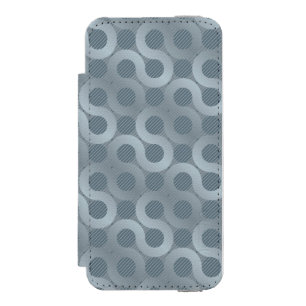 Capa Carteira Incipio Watson™ Para iPhone 5 As cinzas abstratas fluem fundo