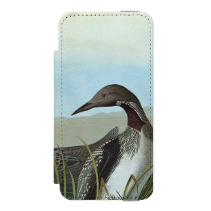 Capa Carteira Incipio Watson™ Para iPhone 5 Audubon: Mergulhão-do-norte ártico