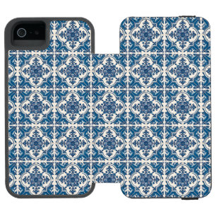 Capa Carteira Incipio Watson™ Para iPhone 5 Azulejos do Mediterrâneo, Português, Azulejo, Majo