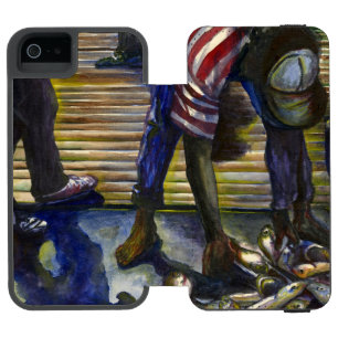 Capa Carteira Incipio Watson™ Para iPhone 5 Bênçãos de Sábado, Ilha Harbour, Bahamas