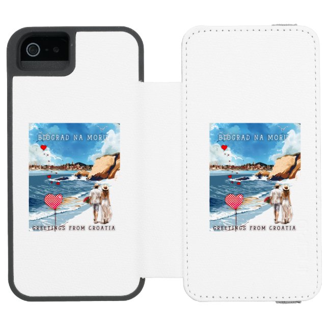 Capa Carteira Para iPhone, Incipio Biograd na moru 5 (Fólio aberto)