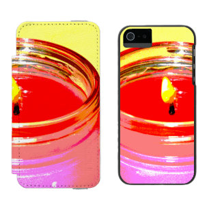 Capa Carteira Incipio Watson™ Para iPhone 5 bola velas de vidro pop art