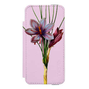 Capa Carteira Incipio Watson™ Para iPhone 5 Botânica: Açafrão