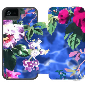 Capa Carteira Incipio Watson™ Para iPhone 5 Buquês com rosas