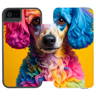 Capa Carteira Incipio Watson™ Para iPhone 5 Cachorro Colorido