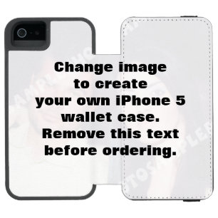 Capa Carteira Incipio Watson™ Para iPhone 5 Caixa de wallet personalizada do iPhone 5.