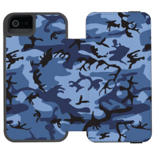 Capa Carteira Incipio Watson™ Para iPhone 5 Camuflagem Azul Marinho, Militar, Exército