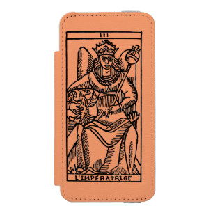 Capa Carteira Incipio Watson™ Para iPhone 5 Cartão de Tarot: A imperatriz