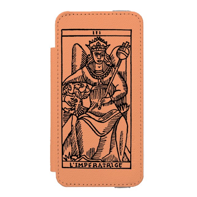 Capa Carteira Para iPhone, Incipio Cartão de Tarot: A imperatriz (Frente do fólio)