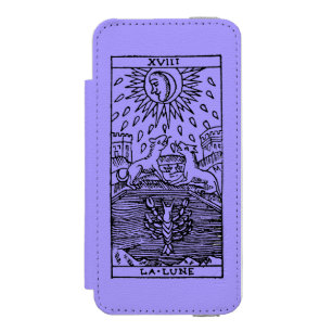 Capa Carteira Incipio Watson™ Para iPhone 5 Cartão de Tarot: A lua