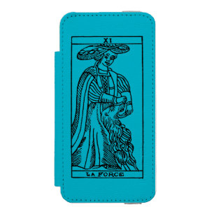 Capa Carteira Incipio Watson™ Para iPhone 5 Cartão de Tarot: Força