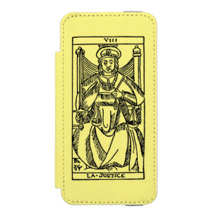 Capa Carteira Incipio Watson™ Para iPhone 5 Cartão de Tarot: Justiça