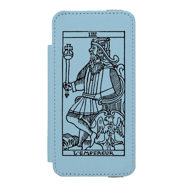 Capa Carteira Para iPhone, Incipio Cartão de Tarot: O imperador (Frente do fólio)