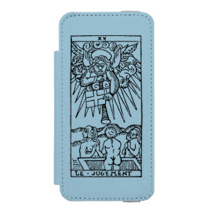 Capa Carteira Incipio Watson™ Para iPhone 5 Cartão de Tarot: O julgamento
