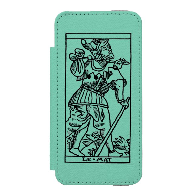 Capa Carteira Para iPhone, Incipio Cartão de Tarot: O tolo (Frente do fólio)
