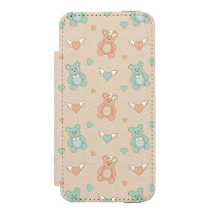 Capa Carteira Incipio Watson™ Para iPhone 5 Casamento-ursinhos
