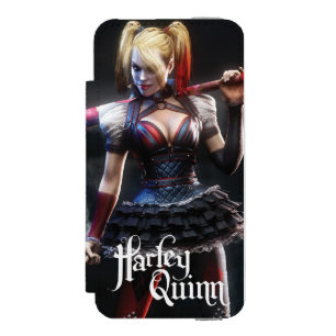Capa Carteira Incipio Watson™ Para iPhone 5 Cavaleiro de Batman Arkham   Harley Quinn com