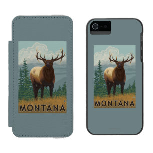 Capa Carteira Incipio Watson™ Para iPhone 5 Cena de MontanaElk