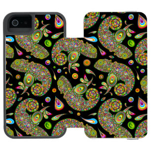 Capa Carteira Incipio Watson™ Para iPhone 5 Chameleon Psychedelic Fantasy