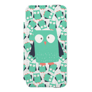 Capa Carteira Incipio Watson™ Para iPhone 5 Corujas Brancas