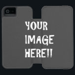Capa Carteira Incipio Watson™ Para iPhone 5 Crie seu próprio caso de wallet do iPhone SE  iPho<br><div class="desc">Design o seu gabinete de bolso iPhone SE  iPhone 5/5s Preto com a incrível ferramenta de personalização do Zazzle. Adicione seu próprio texto,  foto,  imagem ou design.</div>