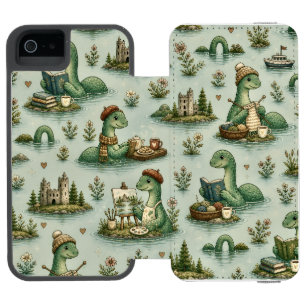 Capa Carteira Incipio Watson™ Para iPhone 5 Criptídeos Aconchegantes Nessie Monstro do Lago Ne
