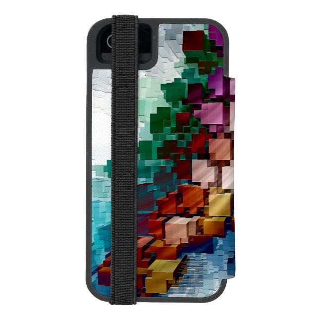 Capa Carteira Para iPhone, Incipio Cubo Centrado (Verso do fólio)
