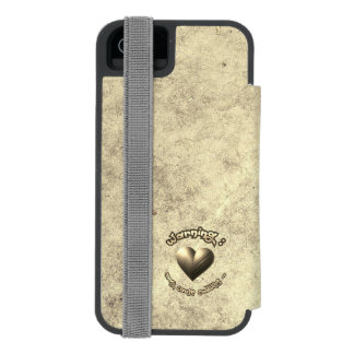 Capa Carteira Incipio Watson™ Para iPhone 5 Cuddle Alert – Art with Heart!