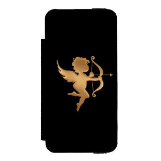 Capa Carteira Incipio Watson™ Para iPhone 5 Cupido ouro