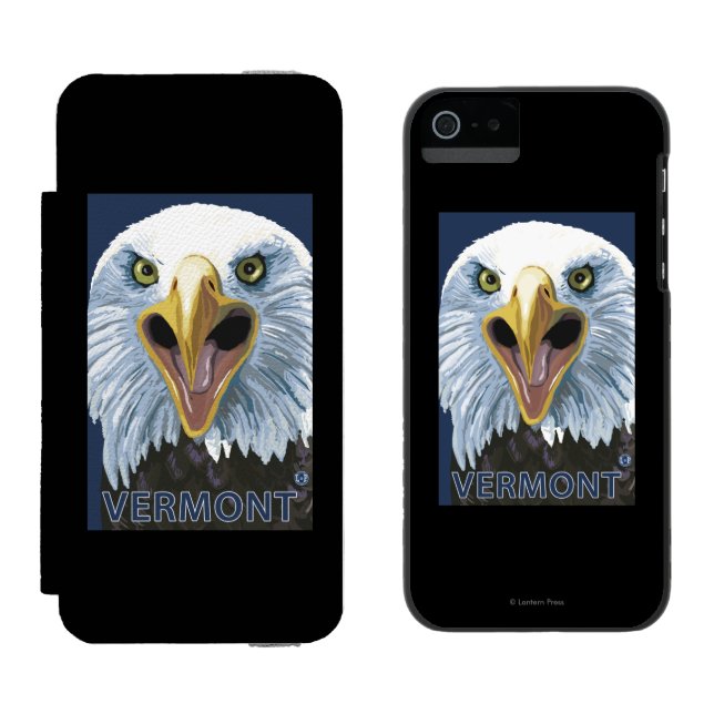 Capa Carteira Para iPhone, Incipio De VermontEagle fim acima