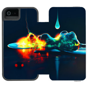 Capa Carteira Incipio Watson™ Para iPhone 5 Depressão Líquida Brilhante