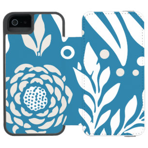 Capa Carteira Incipio Watson™ Para iPhone 5 Design Floral 20