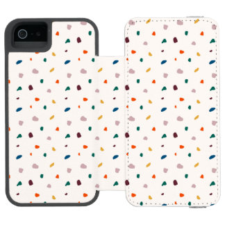 Capa Carteira Incipio Watson™ Para iPhone 5 Divertimento Terrazzo Boho Impressão