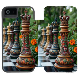 Capa Carteira Incipio Watson™ Para iPhone 5 Eleve o seu jogo de iPhone com um gabinete de insp