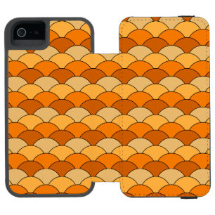 Capa Carteira Incipio Watson™ Para iPhone 5 Escamas de Dragão, Ventoinhas, Ondas, Seigaiha, La