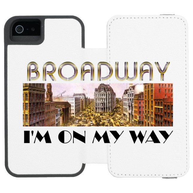 Capa Carteira Para iPhone, Incipio Estrela de Broadway do T (Fólio aberto)