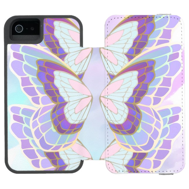 Capa Carteira Para iPhone, Incipio farfalla elegante (Fólio aberto)