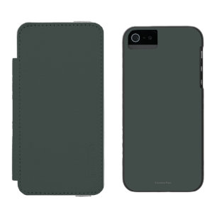 Capa Carteira Incipio Watson™ Para iPhone 5 Fireweed & montanhas - Latouche, Alaska