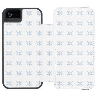 Capa Carteira Incipio Watson™ Para iPhone 5 Flocos de neve