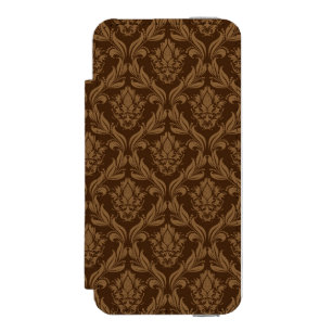 Capa Carteira Incipio Watson™ Para iPhone 5 Fundo 2 do damasco